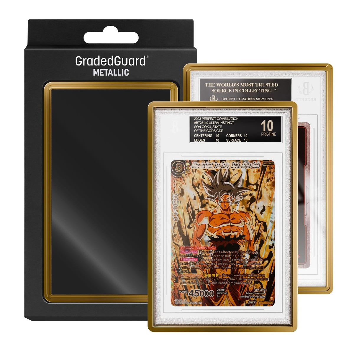 Graded Card Guard Case for Standard BGS Slab Case | Metallic