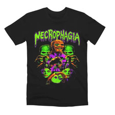 New  Necrophagia T Shirt Unisex Full Size Short Sleeve MA126 FRRE SHIPPING