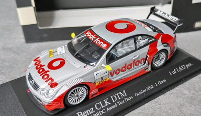 Minichamps Mercedes-Benz CLK Coupe DTM #1 BRDC Award Test Day 2002 J.Green 1:43