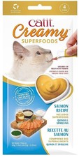 Catit Creamy Superfood Lickable Salmon, Quinoa and Spirulina Cat Treat 2.5 oz 