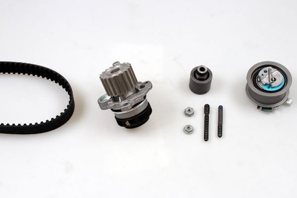 Hepu Wasserpumpe + Zahnriemensatz PK05500 FüR Audi Seat Skoda Vw Octavia Golf B6-image