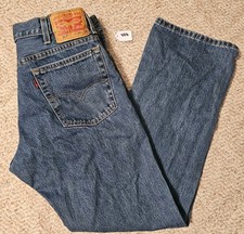 Levis 517 Bootcut Jeans Men's 34 X 30 Cotton Medium Blue 8831