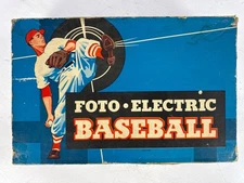 Cadaco Foto-Electric Baseball Tabletop Game 1950's Vintage Complete Working