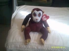 Vintage Ty Zodiac Plush-MONKEY-orginal tags-2000