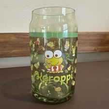 Sanrio Keroppi Joy Jolt Green Drinking Glass