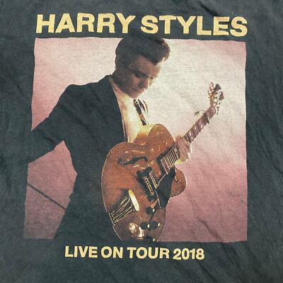 Harry Styles Live On Tour 2018 Concert Merch T Shirt Women's M