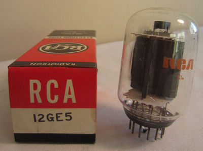 RCA Radiotron 12GE5 Electron Electronic Vacuum Tube In Box NOS