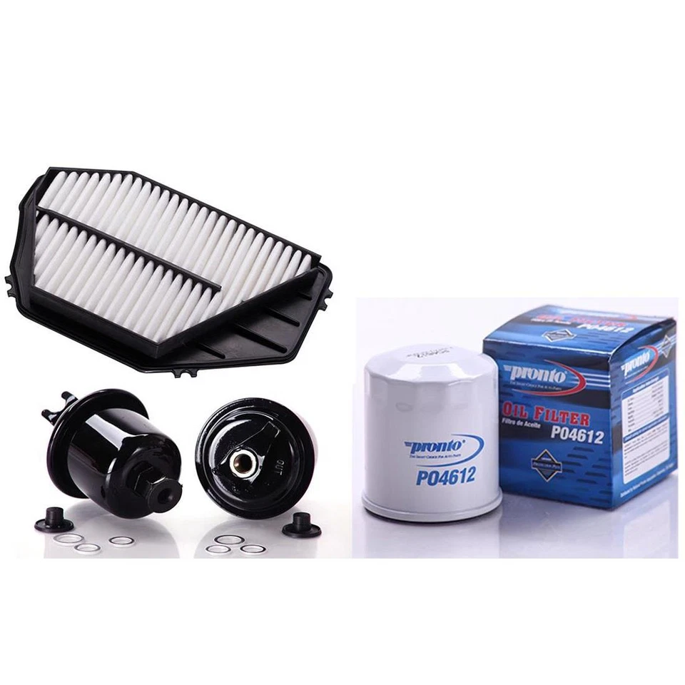 Aceite de motor Pronto + combustible + filtro de aire 3 piezas para Honda Accord L4 1995 1996 1997 2,2 L Foto 2 de 4