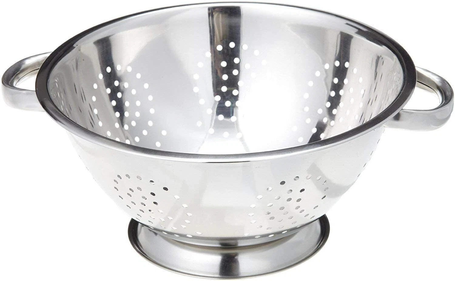 High Grade Stainless Steel Jumbo Colander Strainer 5 Quart Steel Colander Grade
Opens in a new windo