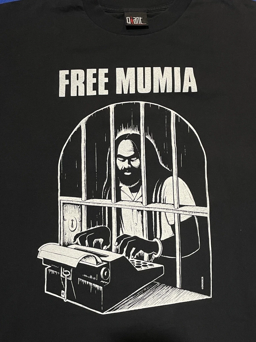 Vintage 1999 Free Mumia Rage Against the Machine Beastie Boys Giant T Shirt