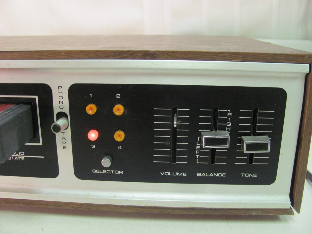 レトロ‼️テーブルゲーム機白黒ブラウン管&基盤 DYN Electronics DS-845 - Stereo 8 Track Player Solid State