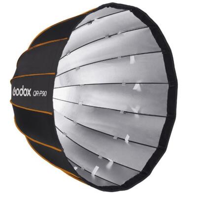 US Godox QR-P90 35'' 90cm Quickly Release Parabolic Deep Bowens Flash Softbox