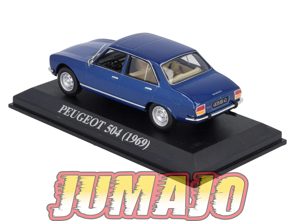 VA11 voiture 1/43 IXO altaya : PEUGEOT 504 1969 - Photo 3/4