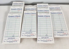 10 Pack 50 Sets Guest Check Sales Book Order Receipt Invoice Carbonless Copy