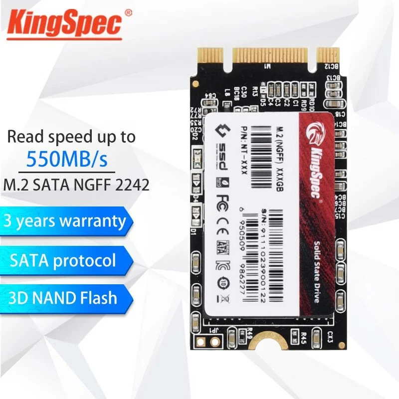 KingSpec 1TB 2.5 SATA SSD, SATA III 6Gb/s Internal Solid State Drive - 3D  NAND Flash TLC, for Desktop/Laptop/All-in-one(P3,1TB)