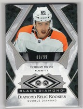2019-20 UD BLACK DIAMOND RELIC ROOKIE RC /99 DOUBLE MORGAN FROST - FLYERS