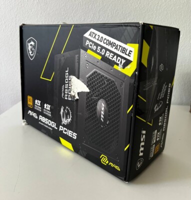 [TEST VIDEO] MSI MAG A850GL 850 Watt ATX3.0 80+ Gold Netzteil PCIe 5.0