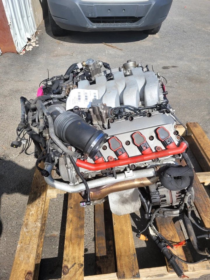 Audi S5 2008 2009 motor V8 de 4,2 L/identificación del código del motor Caua 178 k (probado funciona muy bien) Foto 3 de 4