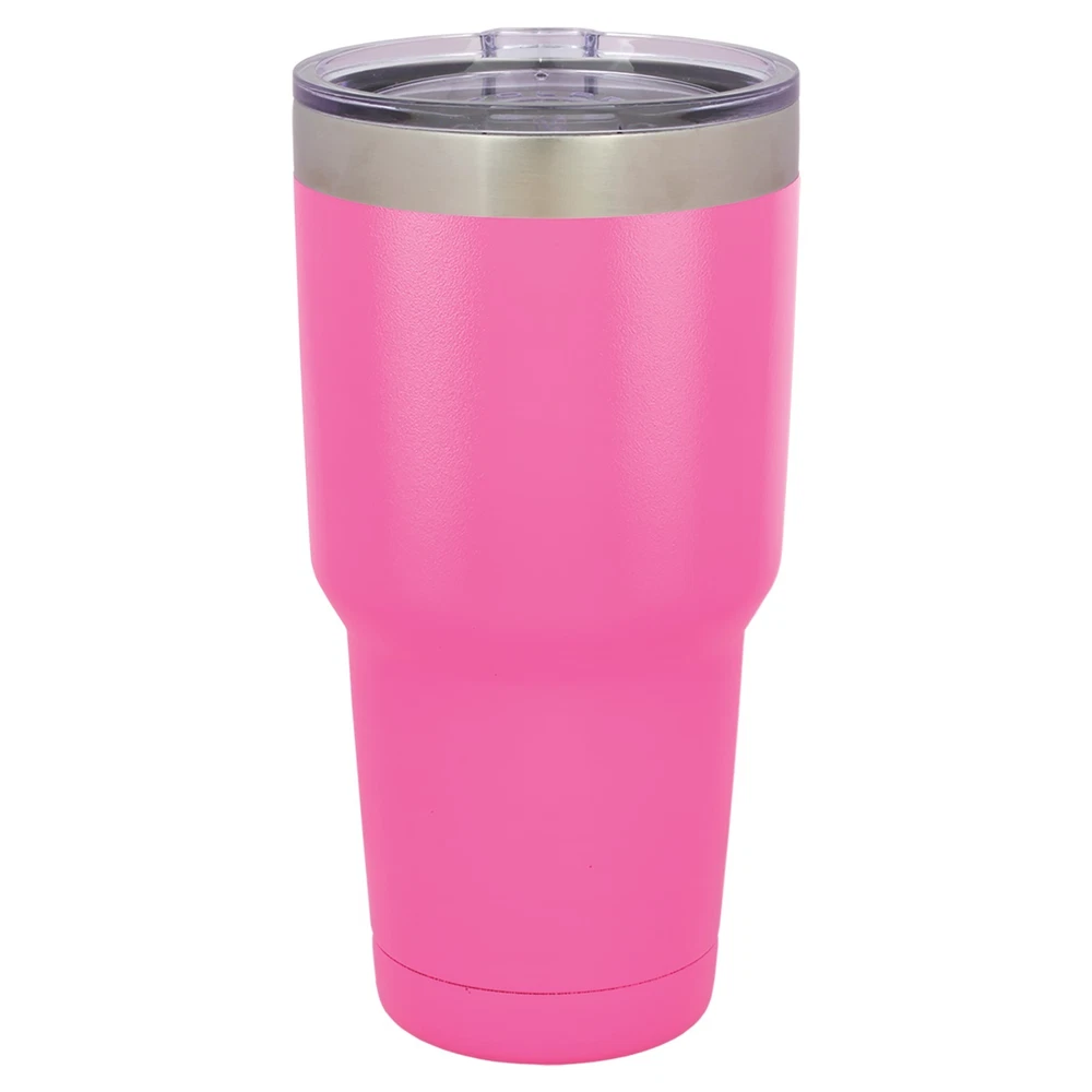 Tumbler Mugs 30oz. - Custom Engraved -  14 Different Colors to Choose From!