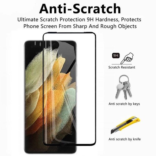 2 in 1 Tempered Glass For Samsung Galaxy S25/Plus/Ultra Screen Protector Glass - Zdjęcie 2 z 12