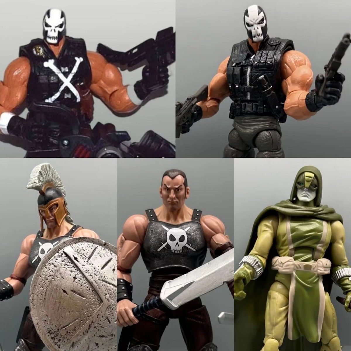 Marvel Legends Toybiz Crossbones Ronan Ares Deadpool Dragon Man