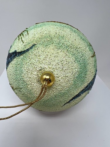 Christmas Fish Ocean Beach Round Ball Tree Ornament - Picture 8 of 8