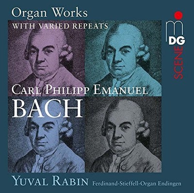 C.P.E. BACH / YUVAL RABIN - ORGAN WORKS WITH VARIED REPEATS (HYBRID SACD) NEW