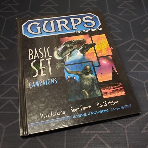 GURPS Basic Set: Campaigns - Fourth Edition (Hardcover RPG Book, 2004) 4e core