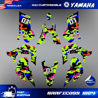 Graphics Kit for YAMAHA YFZ 450R 2014-2022  Fits Yamaha YFZ450R