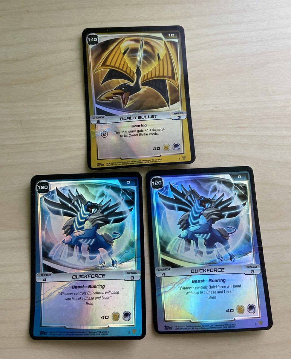 Rare 2012 Monsuno Cards Used | eBay