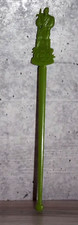 TWA, Italy destination vintage SWIZZLE STICK stirrer green B115