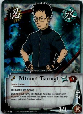 Misumi Tsurugi 387 Foil Naruto Card CCG X1 | eBay