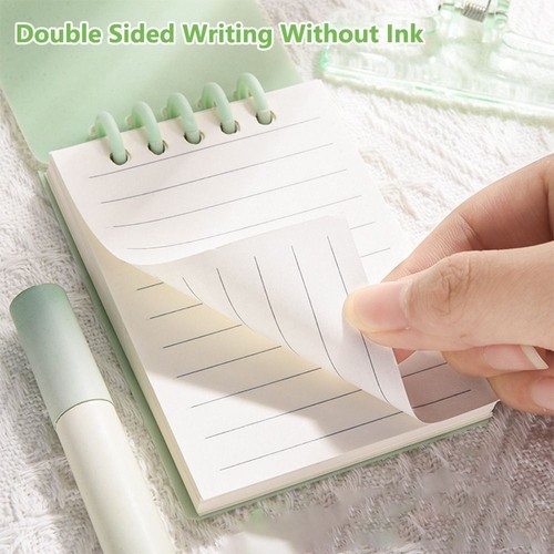 Loose-leaf Mini Notebook A7 Memo Pad Cartoon Pocket Notebook Student - Picture 6 of 20