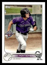 2022 Topps Pro Debut #PD-167 Benny Montgomery Card ACL Rockies