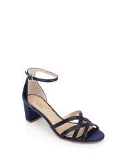 Jewel Badgley Mischka Women's Dulce Evening Sandals, Navy Size 11M