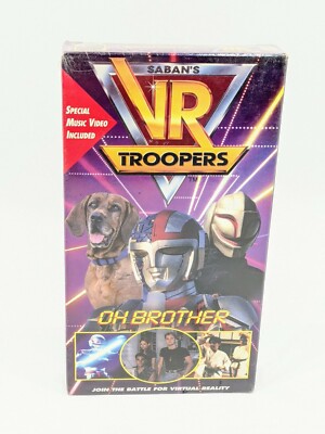 VR Troopers - Oh Brother (VHS, 1994) extremely rare factory sealed
