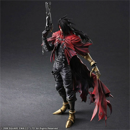 Play Arts Kai Final Fantasy VII Vincent Valentine PVC Action Figure in Box New - Picture 4 of 11
