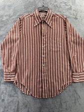 Camisa De Colección Redwood & Ross RR The Scoundrel Botón Manga Larga Western Adulto 15-33