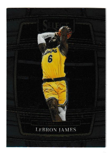 2021-22 Panini Select #100 LeBron James Blue (Retail Base) 004934