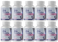 BIO SOOTHE PRO Advanced Defense Premium Formula - 10 Bottles/60 Caps Each!