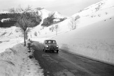 Tommy Wisdom Jack Hay Austin 7 Rally Car 1960 Motor Racing Old Photo