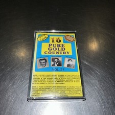 Vol.27 16 Pure Gold Country Cassette