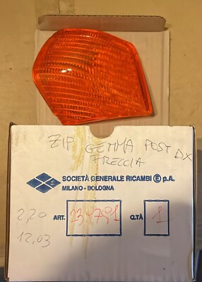 FRECCIA INDICATORE ANTERIORE Destra Completa Arancio Piaggio Vespa Pk - Foto 10