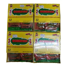 4x Hormiga Indy Watermelon flavor candies w/bittersweet & spicy powder 12pc each