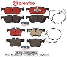 Front & Rear Brake Pad OES Ceramic +Sensor for Land Range Discovery Sport