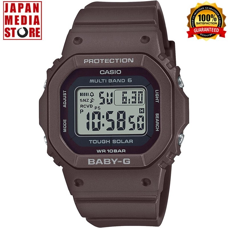 カシオG-shock baby-g BGD-5650洗浄済　美品 CASIO BABY-G BGD-5650-5JF Brown Chronograph Quartz Digital Women