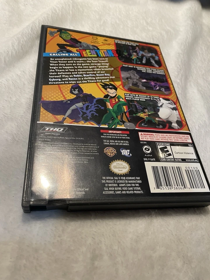 Teen Titans (Nintendo GameCube, 2006) Complete and CIB - Image 3 of 4
