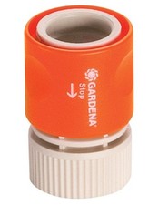 Gardena Classic Hose Connector with Water Stop 5/8 x 1/2 in.