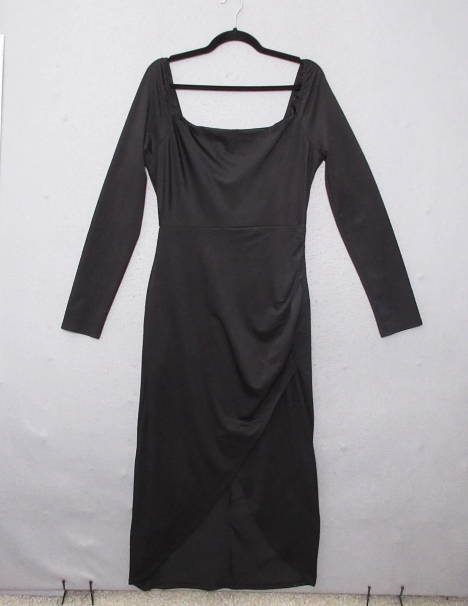 chinese dress ladies Andie Long Sleeve Bridesmaid Dress in Sage