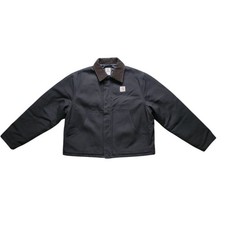 Vintage 1999 Carhartt J02 BLK Arctic Traditional Jacket Black SZ 50 2XL USA Made